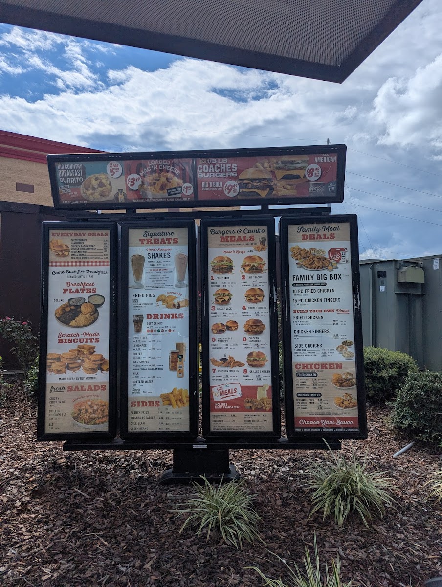 Jack's Family Restaurant Menu-1